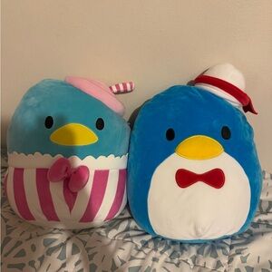 Squishmallows X Sanrio - Brand New - Tuxedo Sam duo
